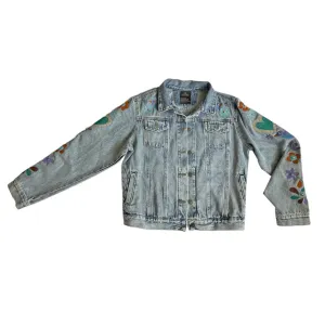 AGUSTINA - EMBROIDERED DENIM JACKET - COLCA /PRE ORDERS