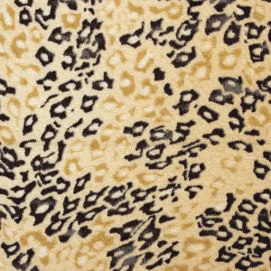 ANIMAL SKIN Printed Knit - Leopard - Yellow