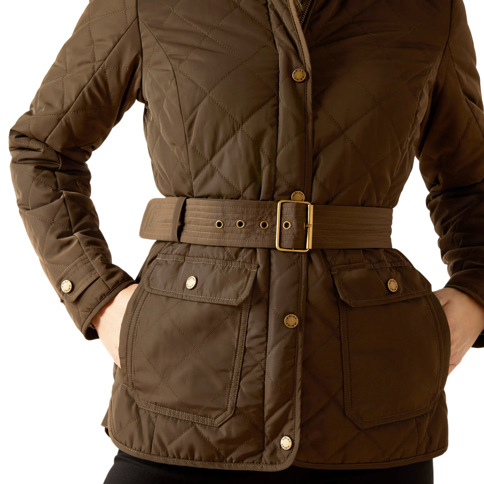 Ariat Ladies Woodside Jacket - Earth