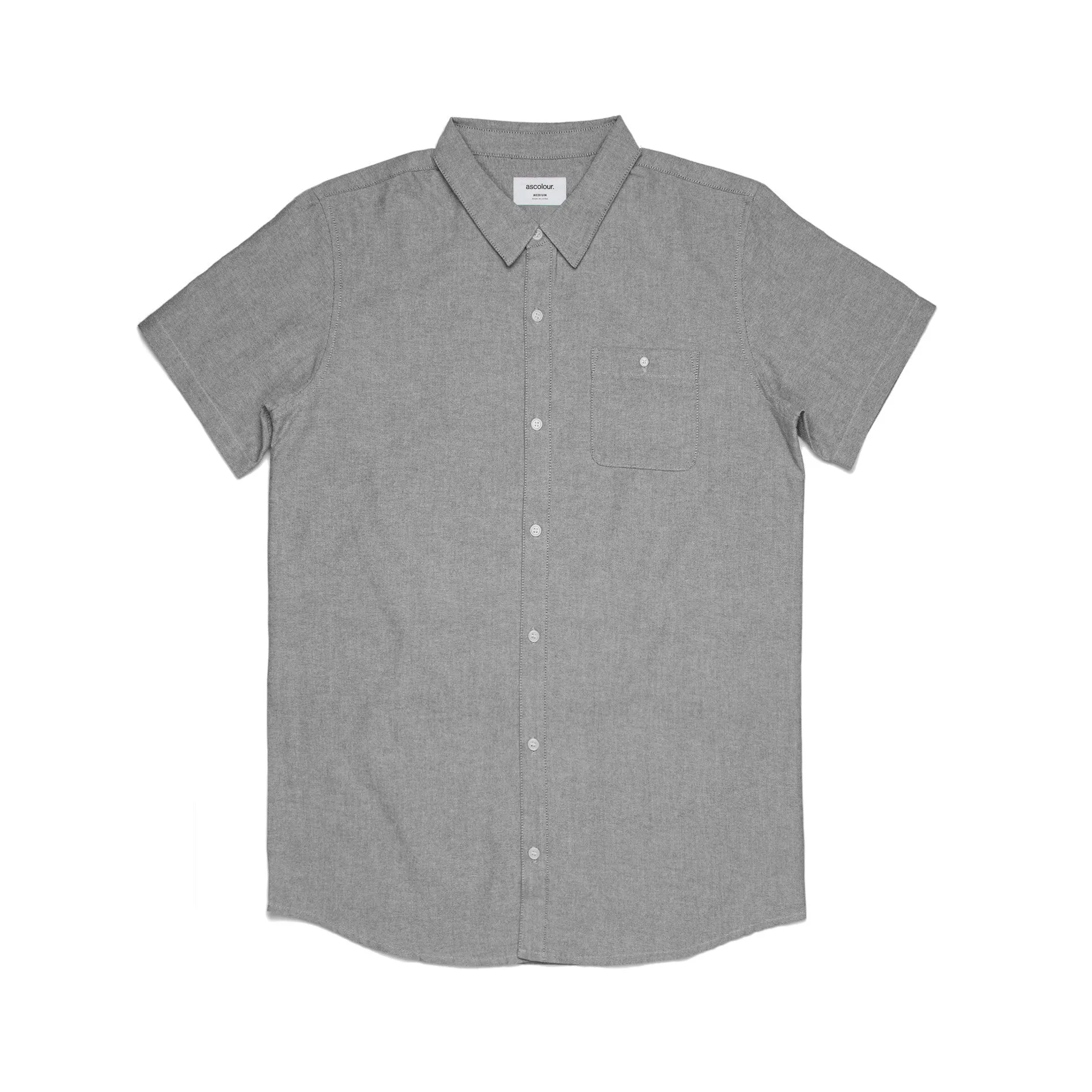 Ascolour Oxford S/S Shirt - (5407)