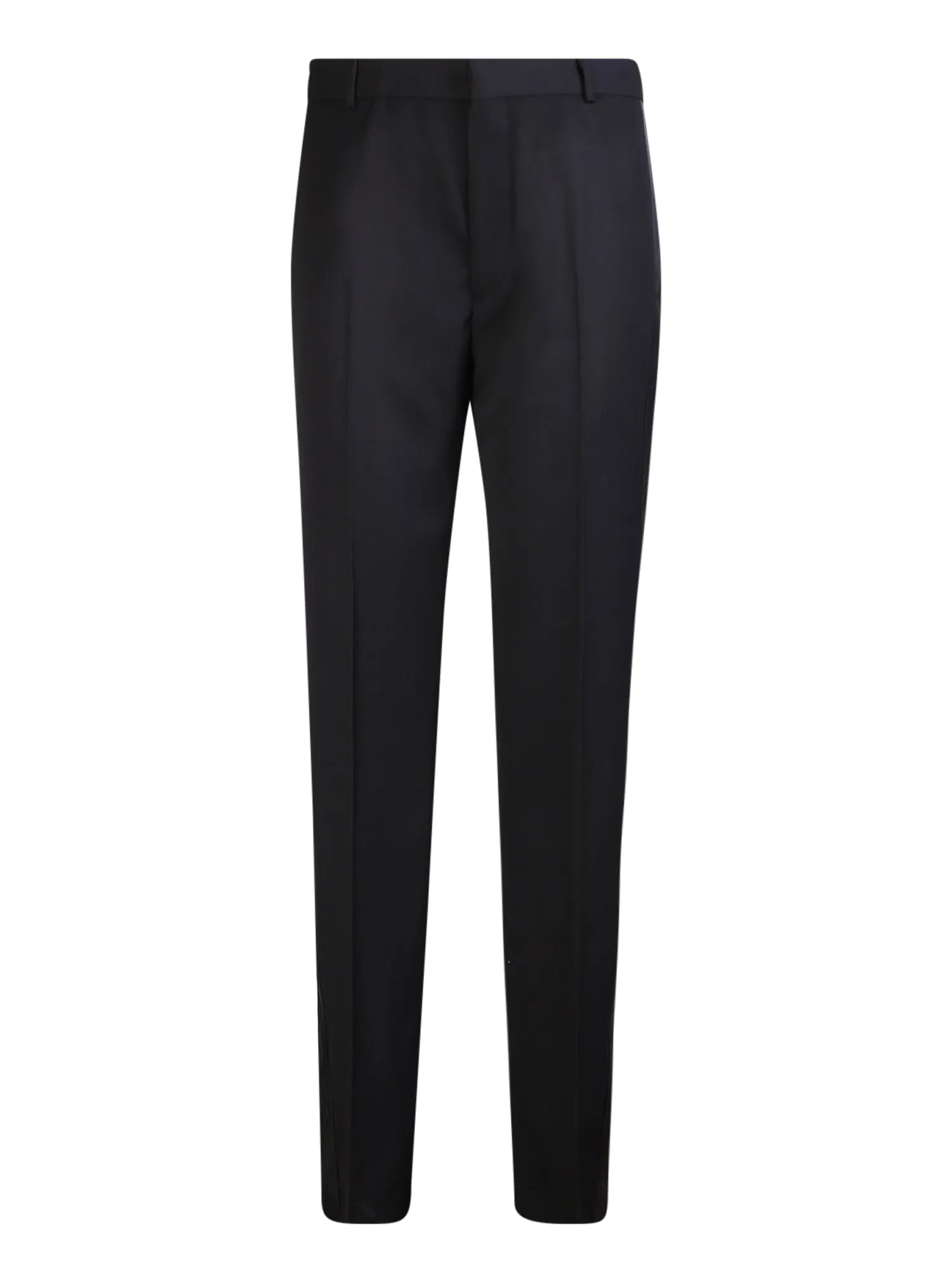 Black tailored trousers