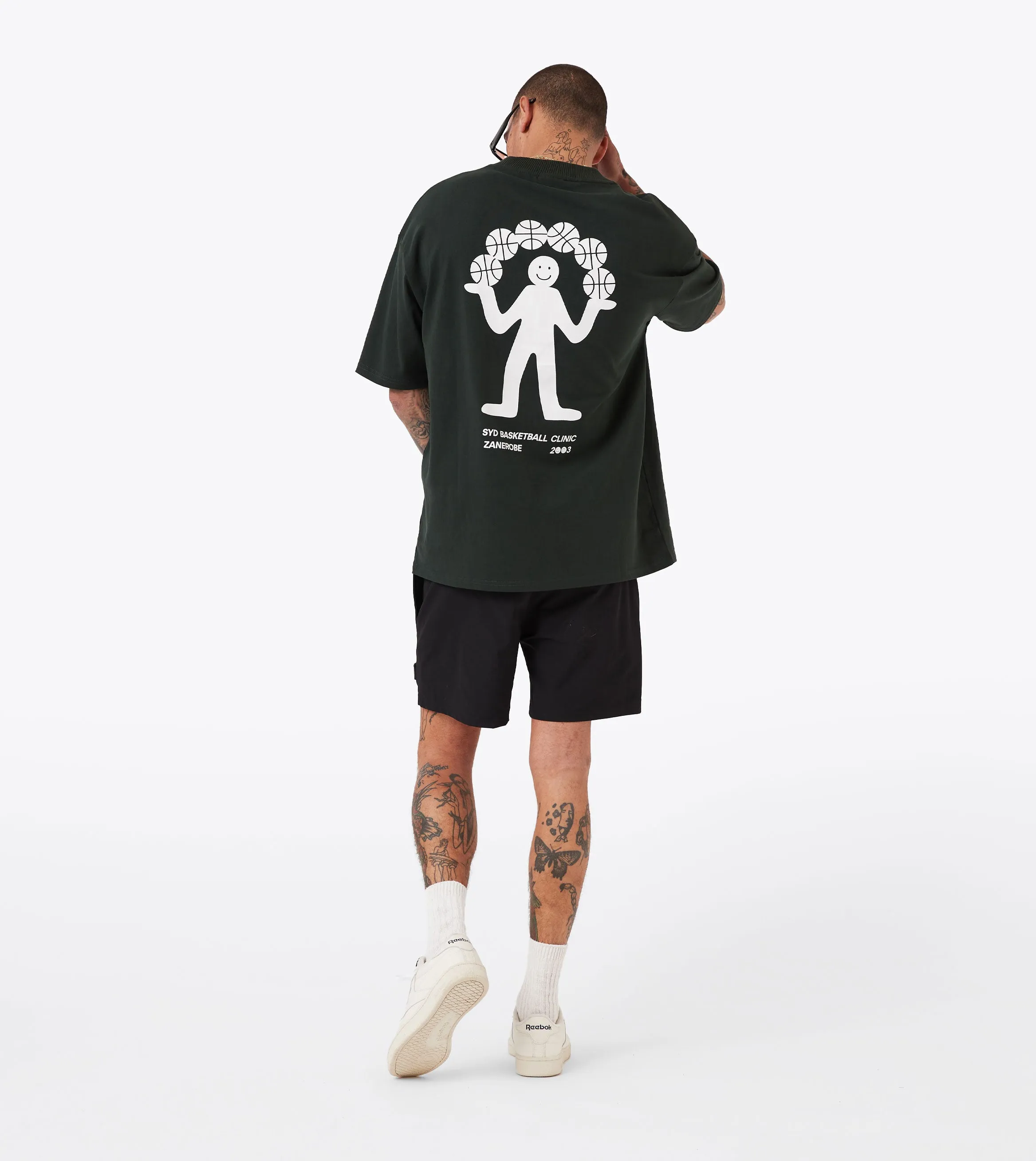 Clinic Lounge Tee Forest