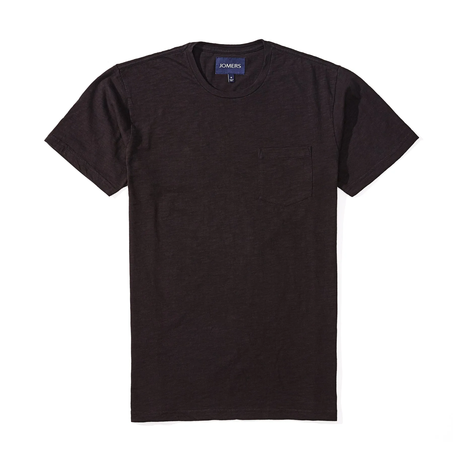 Connor - Black Pima Slub Tee