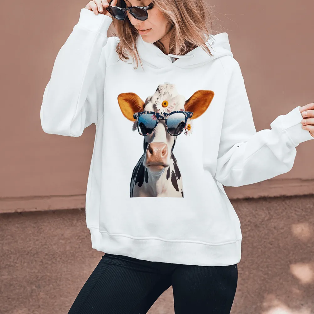 Cow with Glasses Design