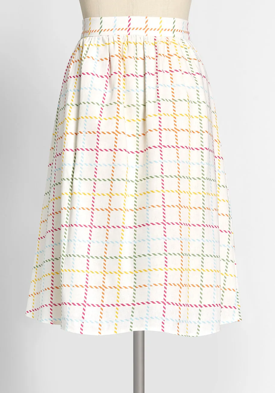 Creative Direction A-Line Skirt