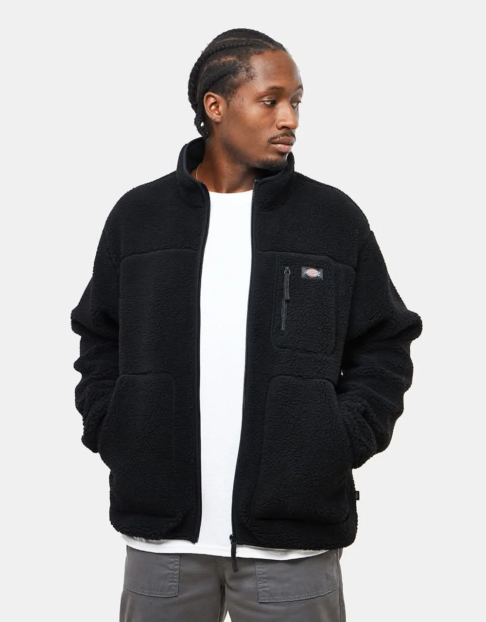 Dickies Mount Hope Full Zip Fleece - Black