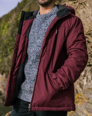 Discover Recycled Sherpa Lined Jacket - Wine