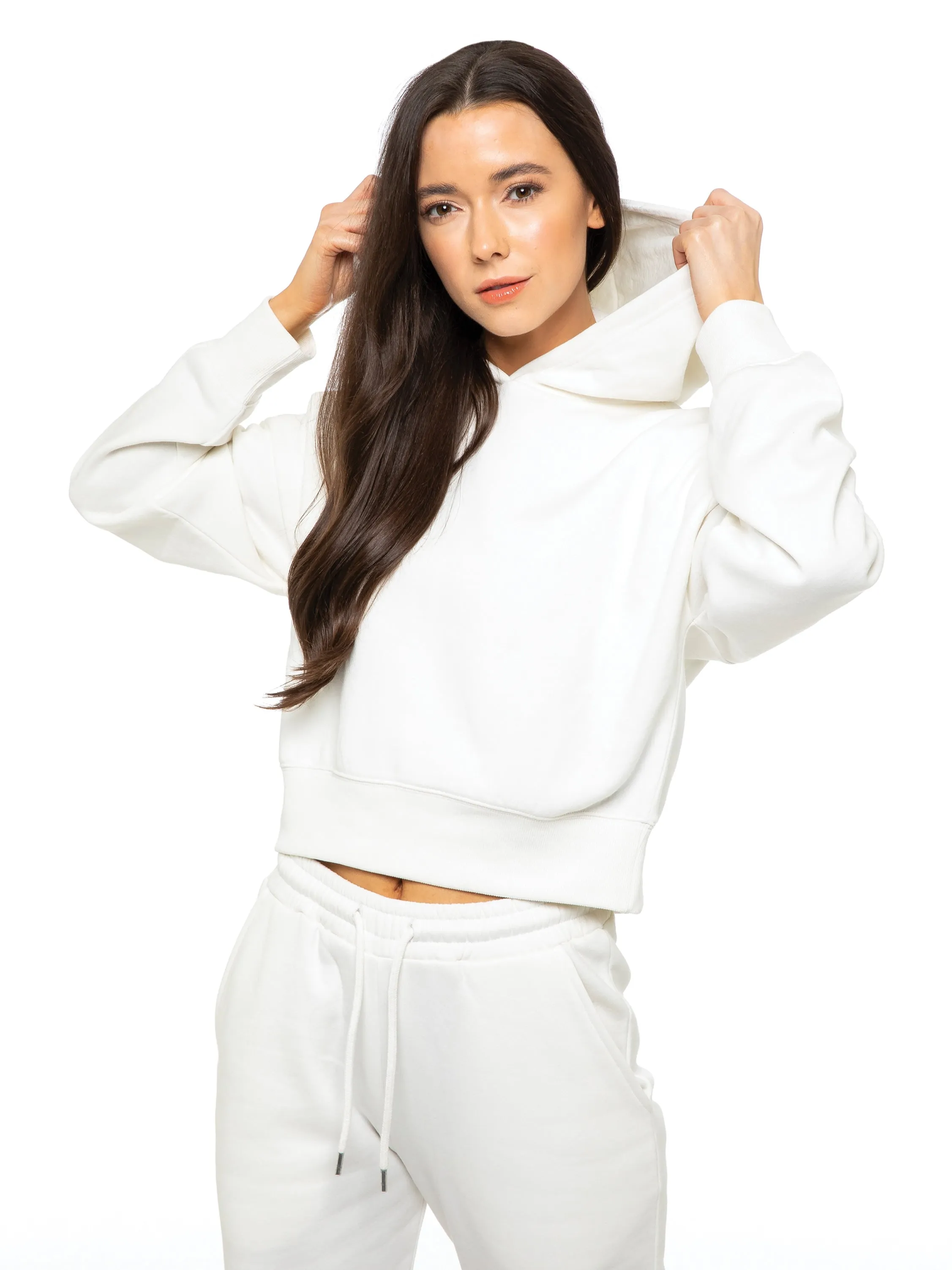 Enzo | Womens Cropped Hoodie Tracksuit