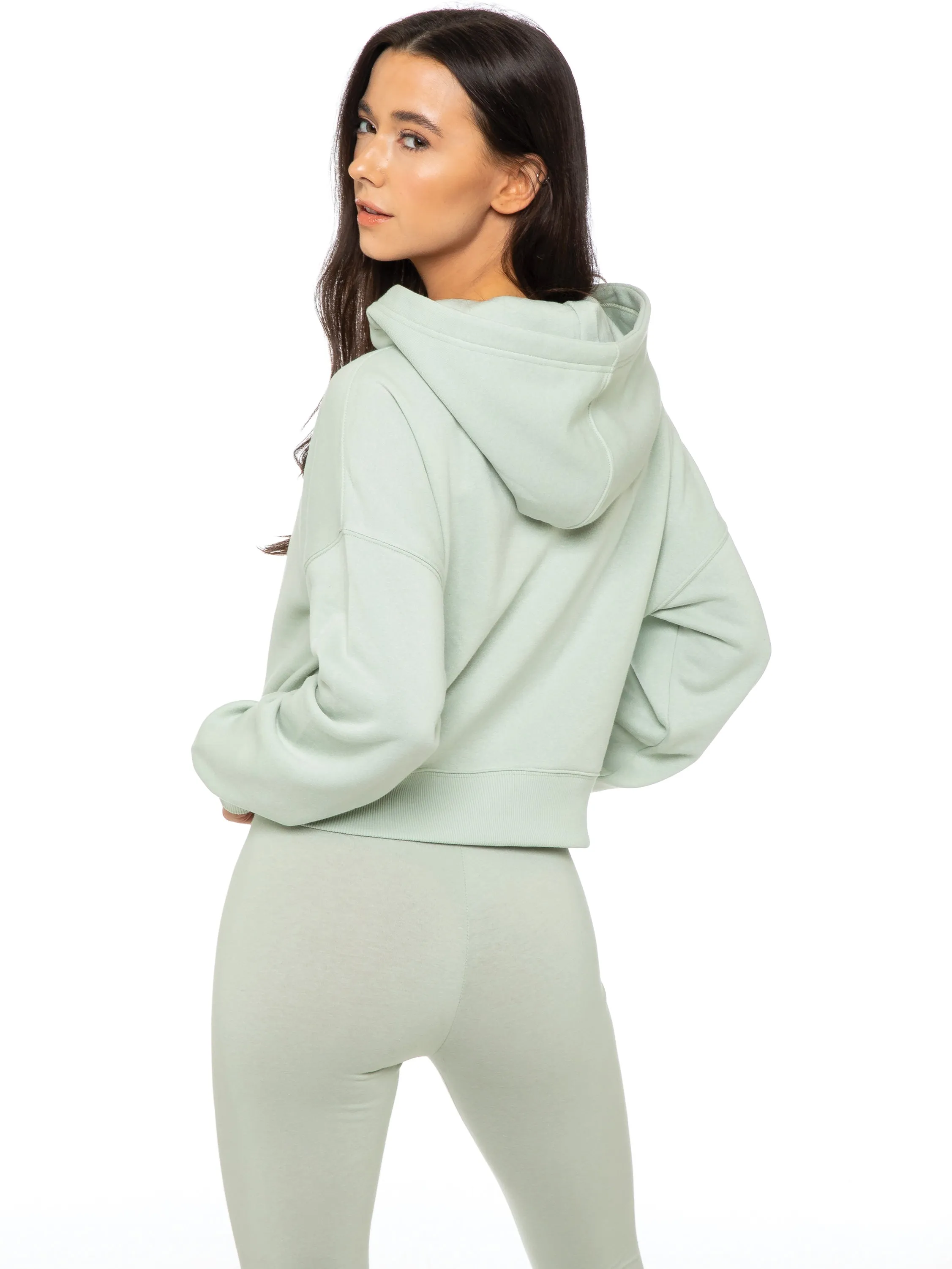 Enzo | Womens Cropped Hoodie Tracksuit