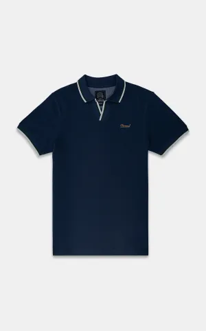 FASHION POLO SHIRT BLUE