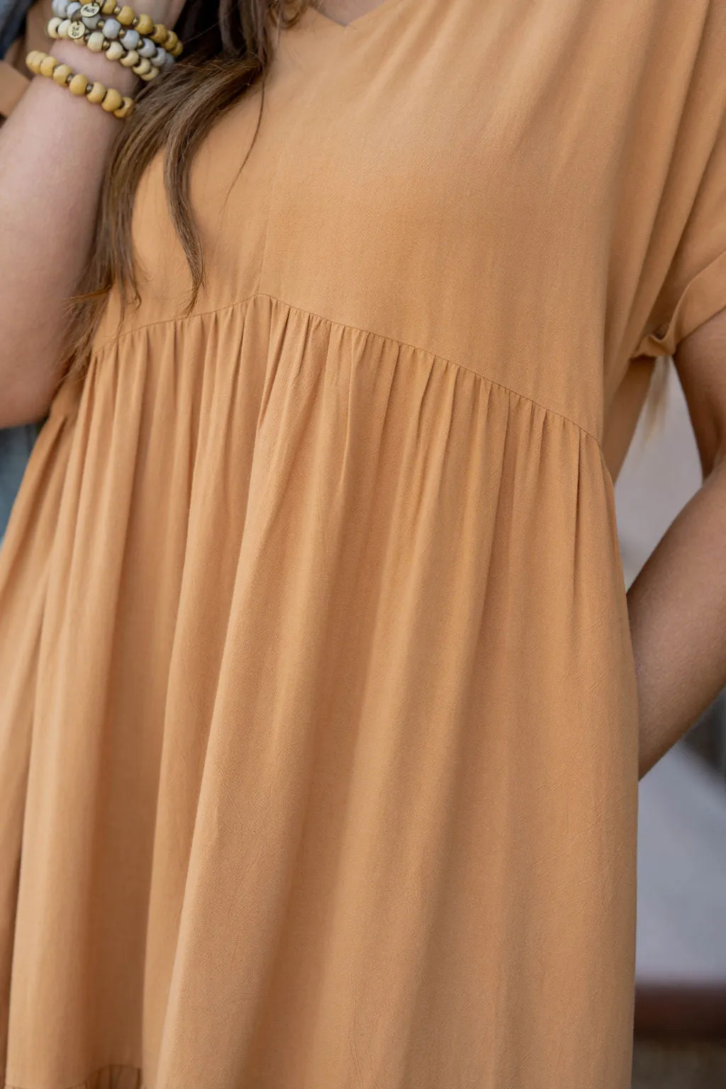 Flowy Tiered Midi Dress