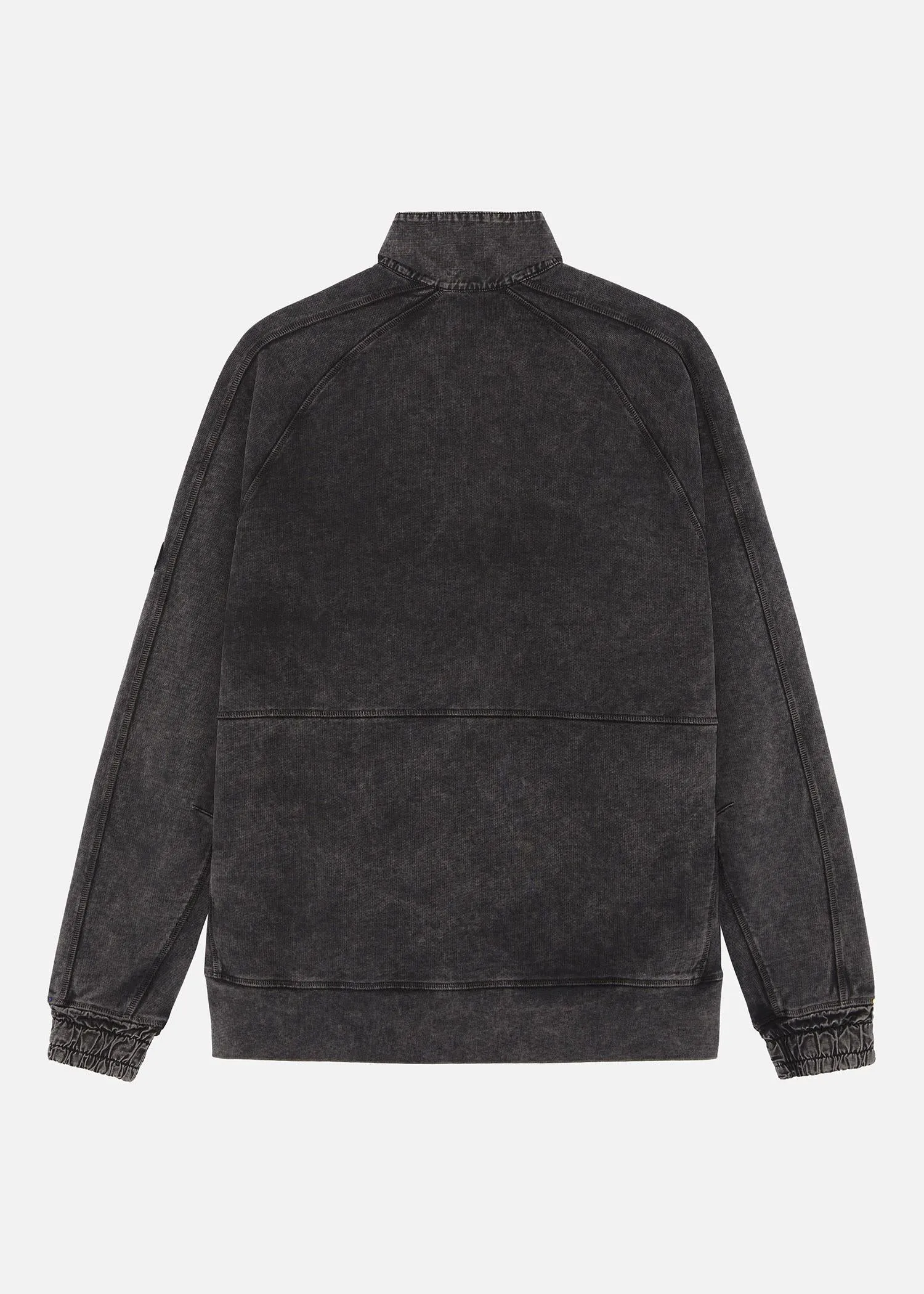 GD HALF ZIP SWEAT BLACK