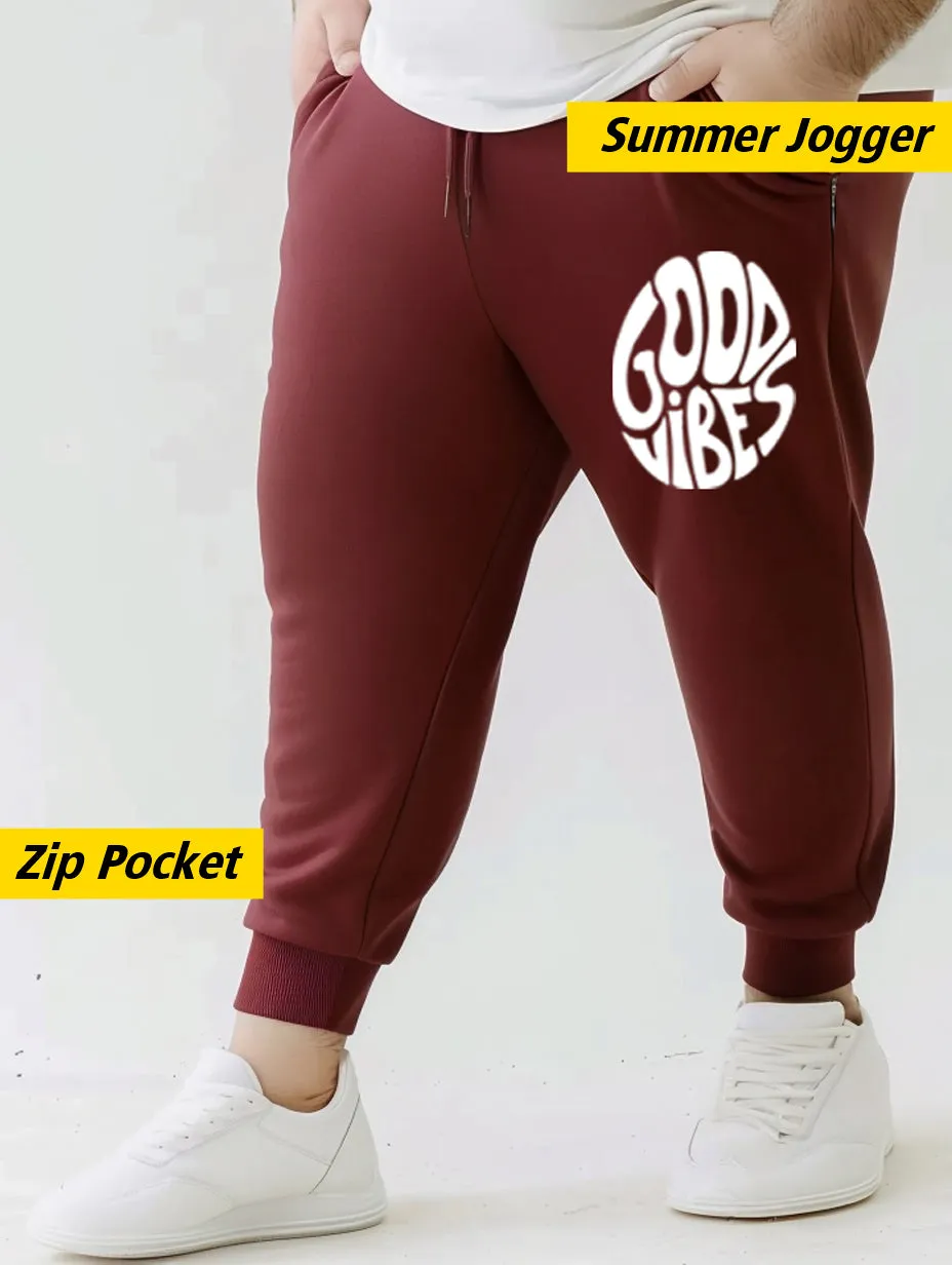 Good Vibes Plus Size Jogger