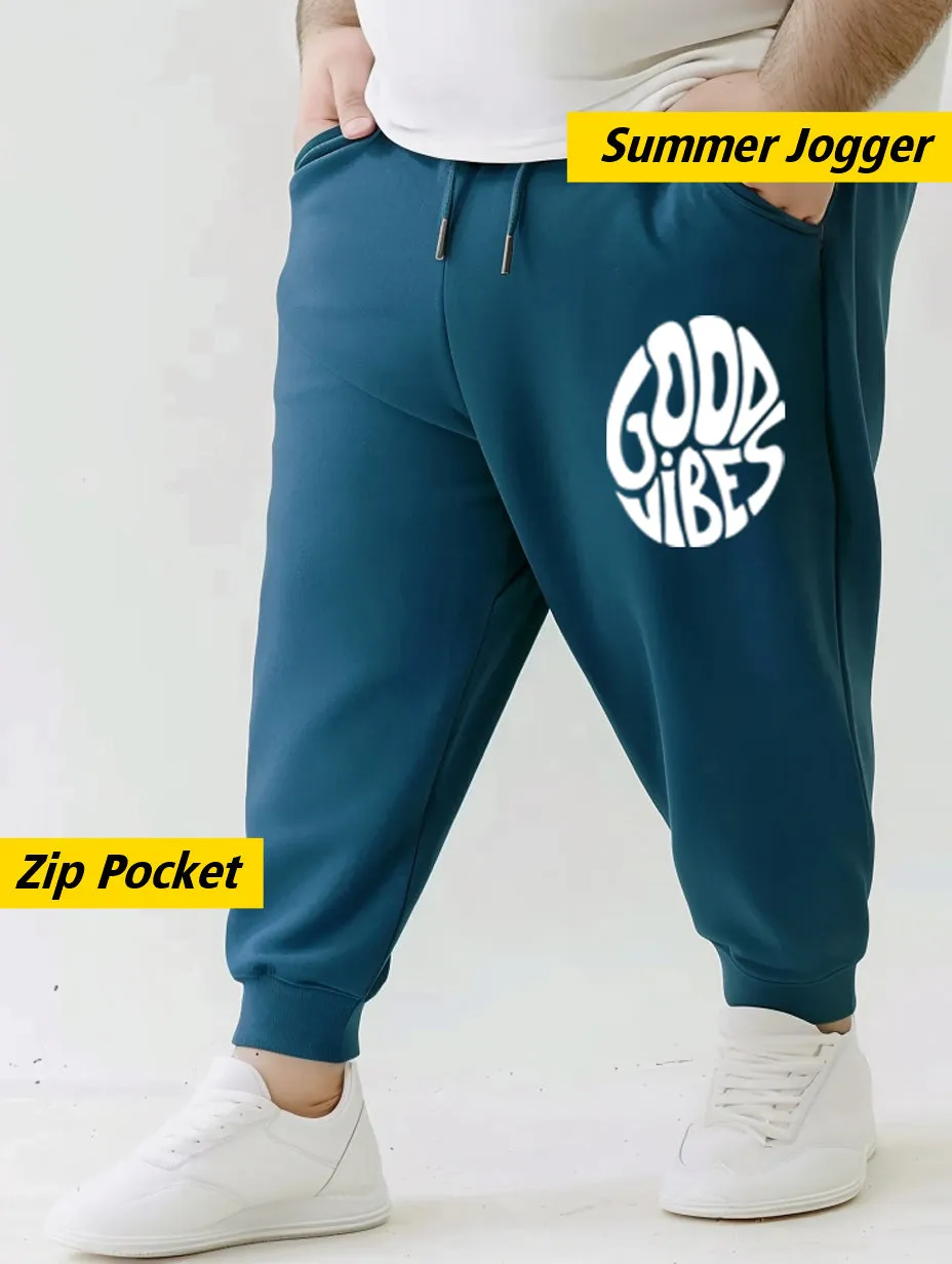 Good Vibes Plus Size Jogger