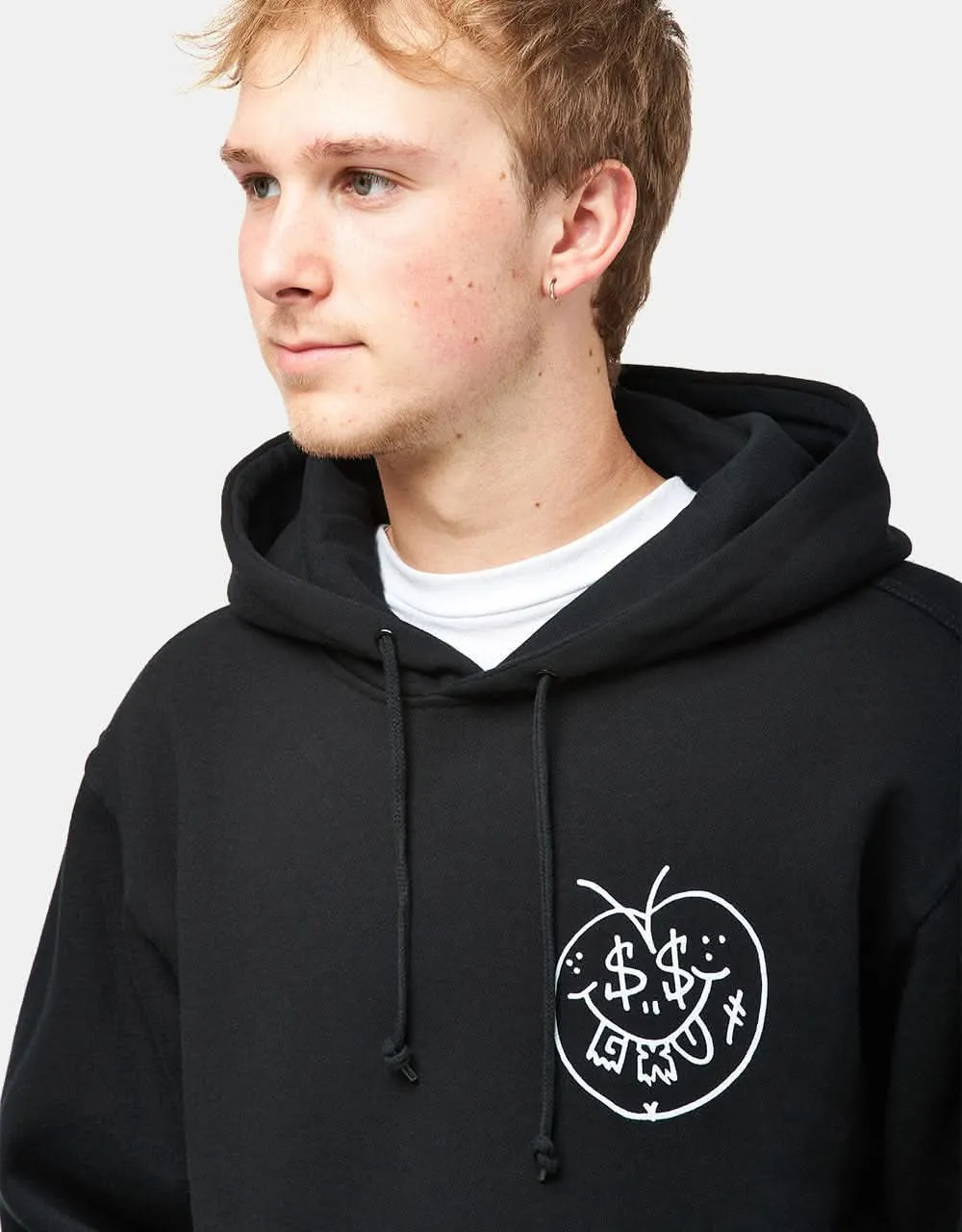 GX1000 Face Plant Pullover Hoodie - Black