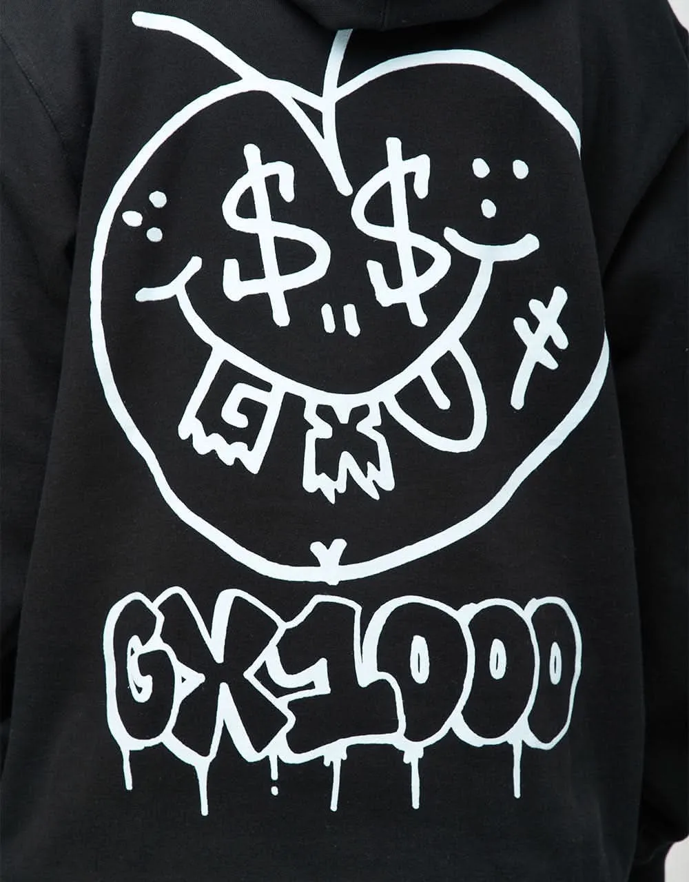 GX1000 Face Plant Pullover Hoodie - Black