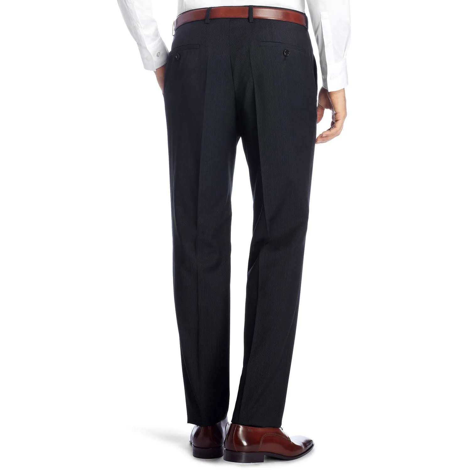 Hugo Boss Shout Regular Fit Business Trousers - Dark Blue