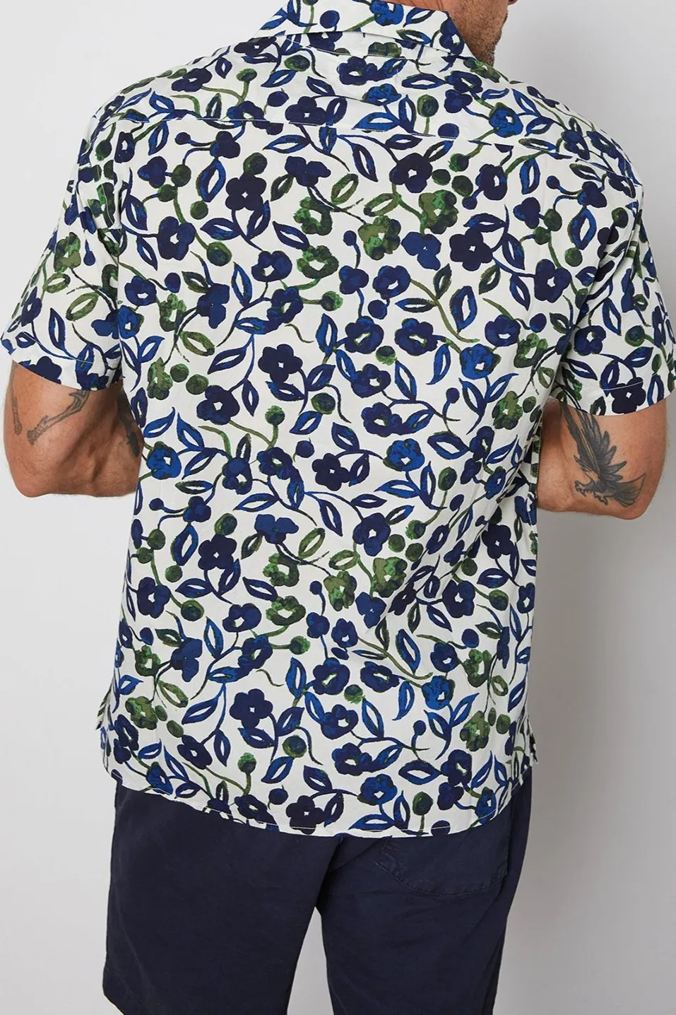 ISAIAH PRINTED BUTTON-UP SHIRT