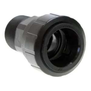 John Guest Black 3/4" Male Connector