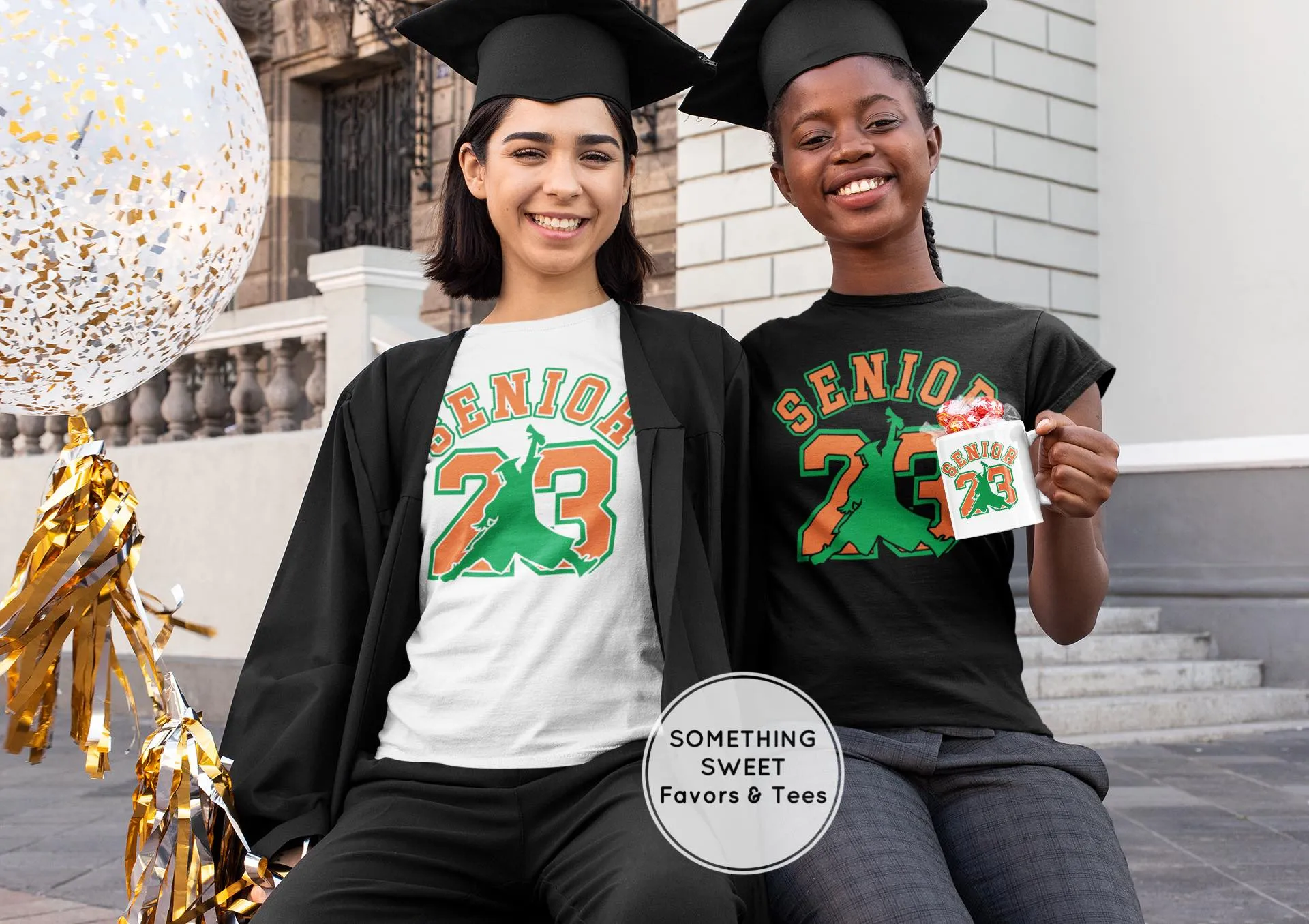 Jordan Year 2023 Graduation Shirt (CUSTOMIZE YOUR SCHOOL COLORS)