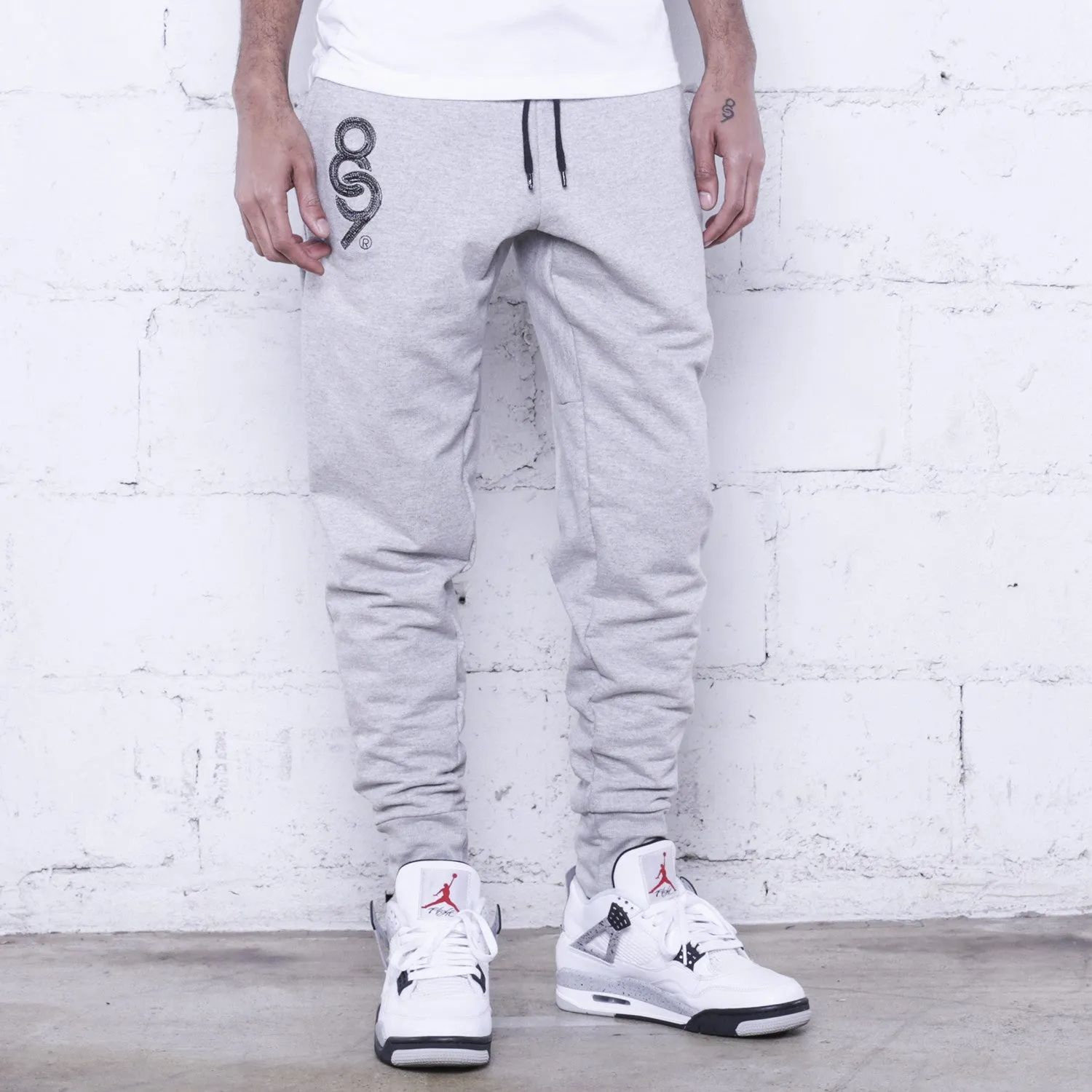 Keys Premium Terry Joggers Heather