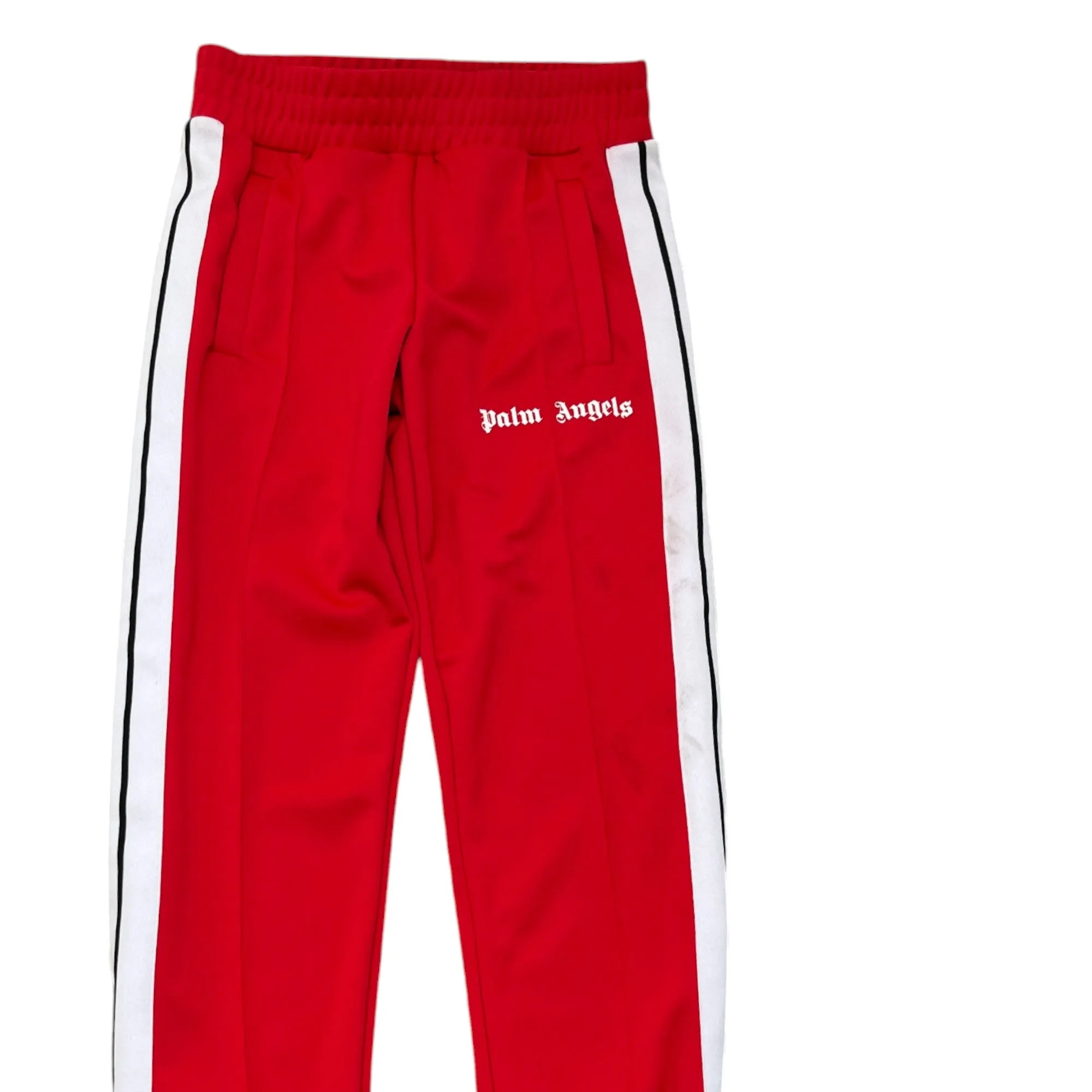 Men's Track Logo Joggers Red Size S