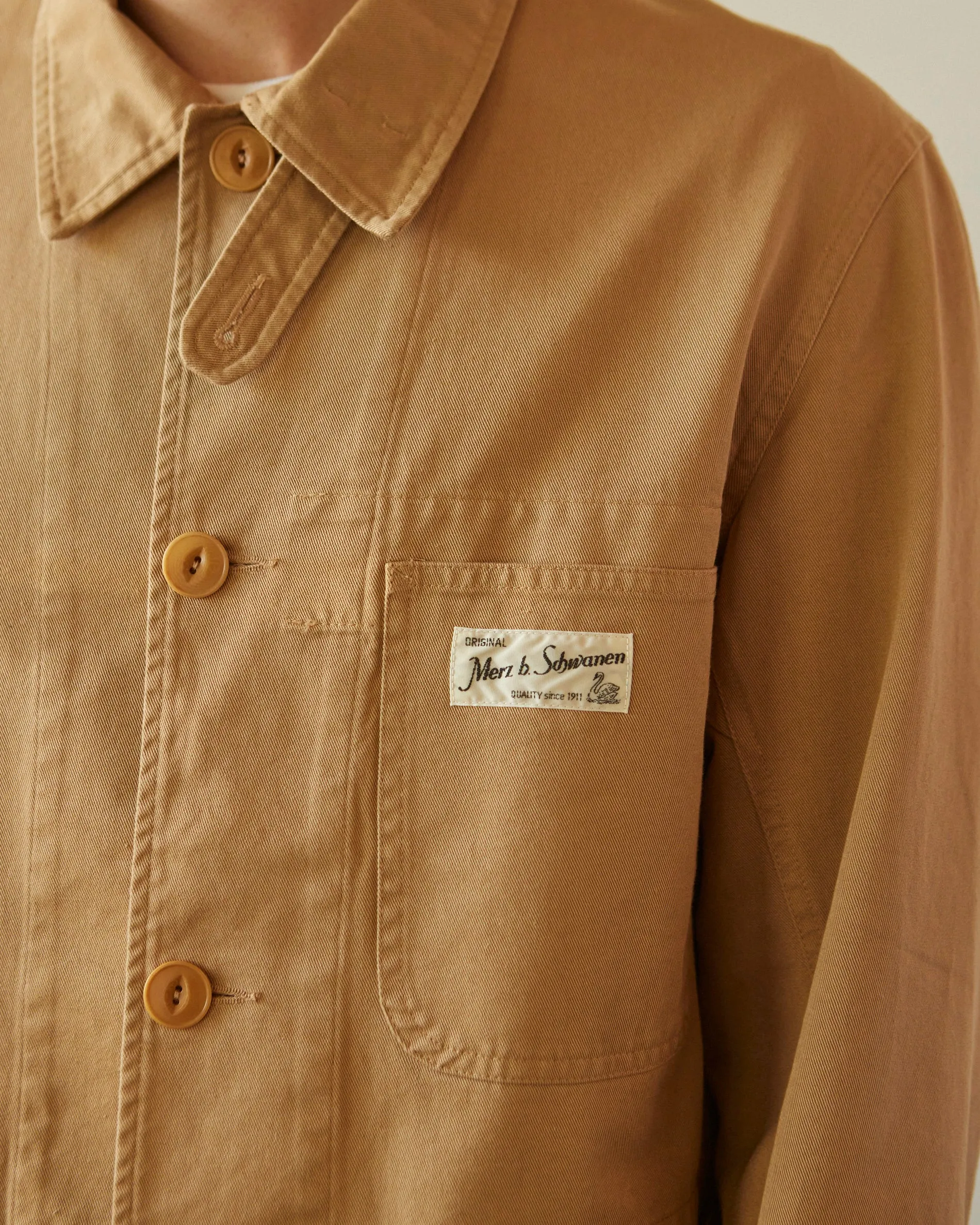 Merz b. Schwanen 4-Pocket Jacket, Khaki