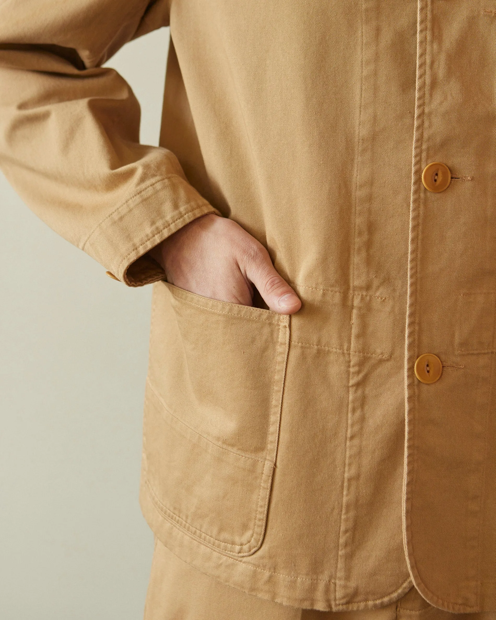 Merz b. Schwanen 4-Pocket Jacket, Khaki