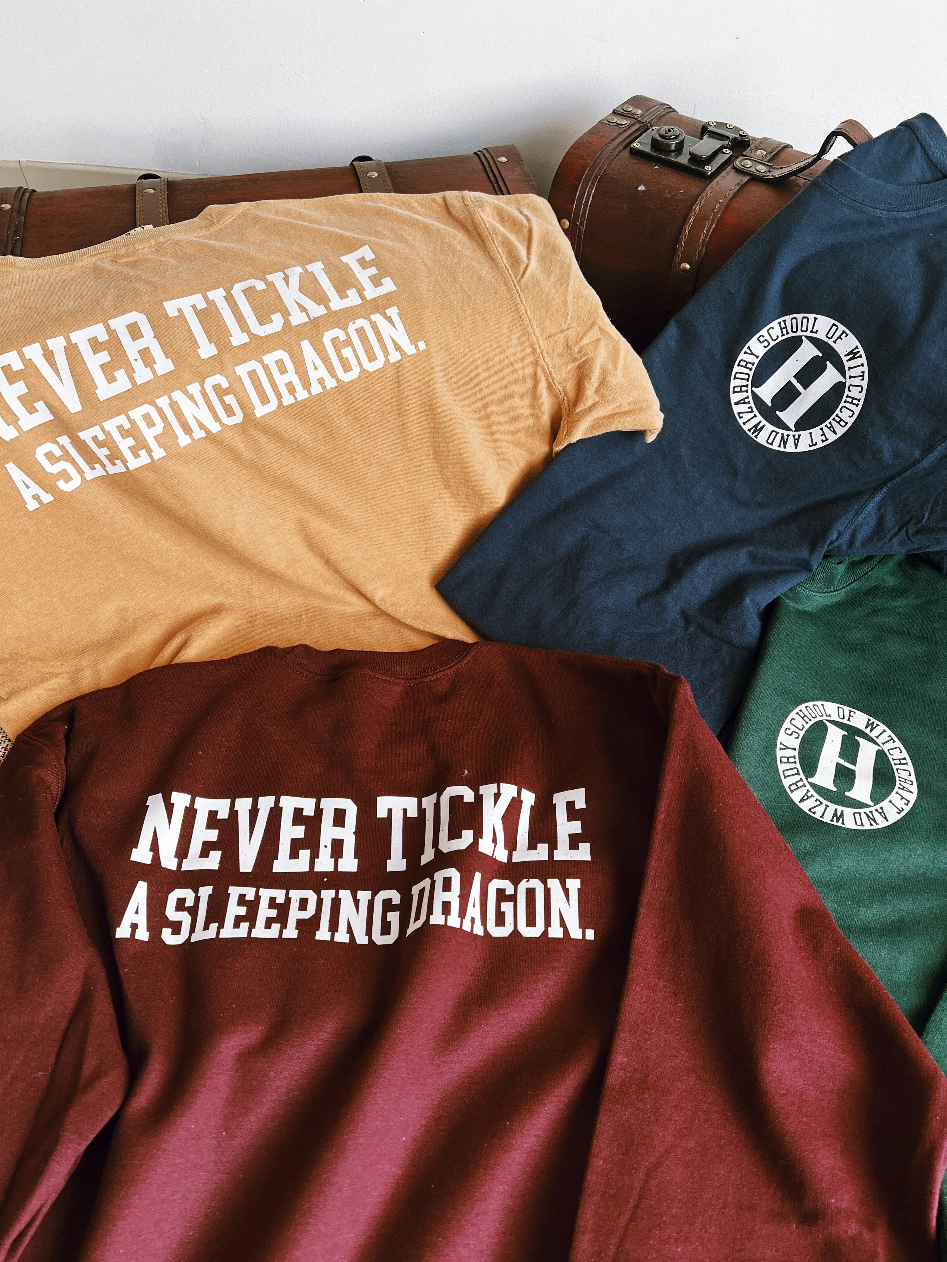 Never Tickle A Sleeping Dragon Graphic Sweatshirt