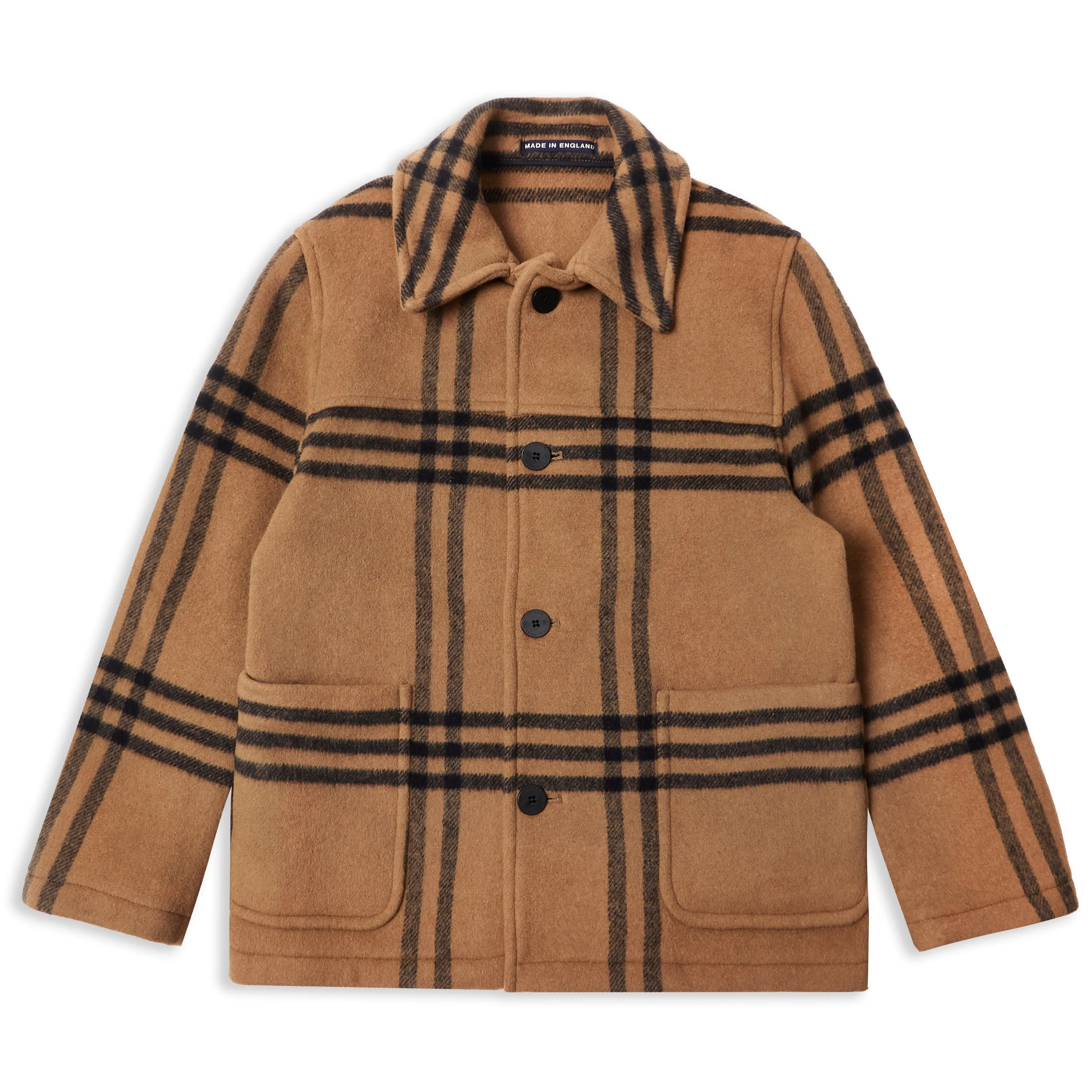 Pembroke Jacket - Camel Check