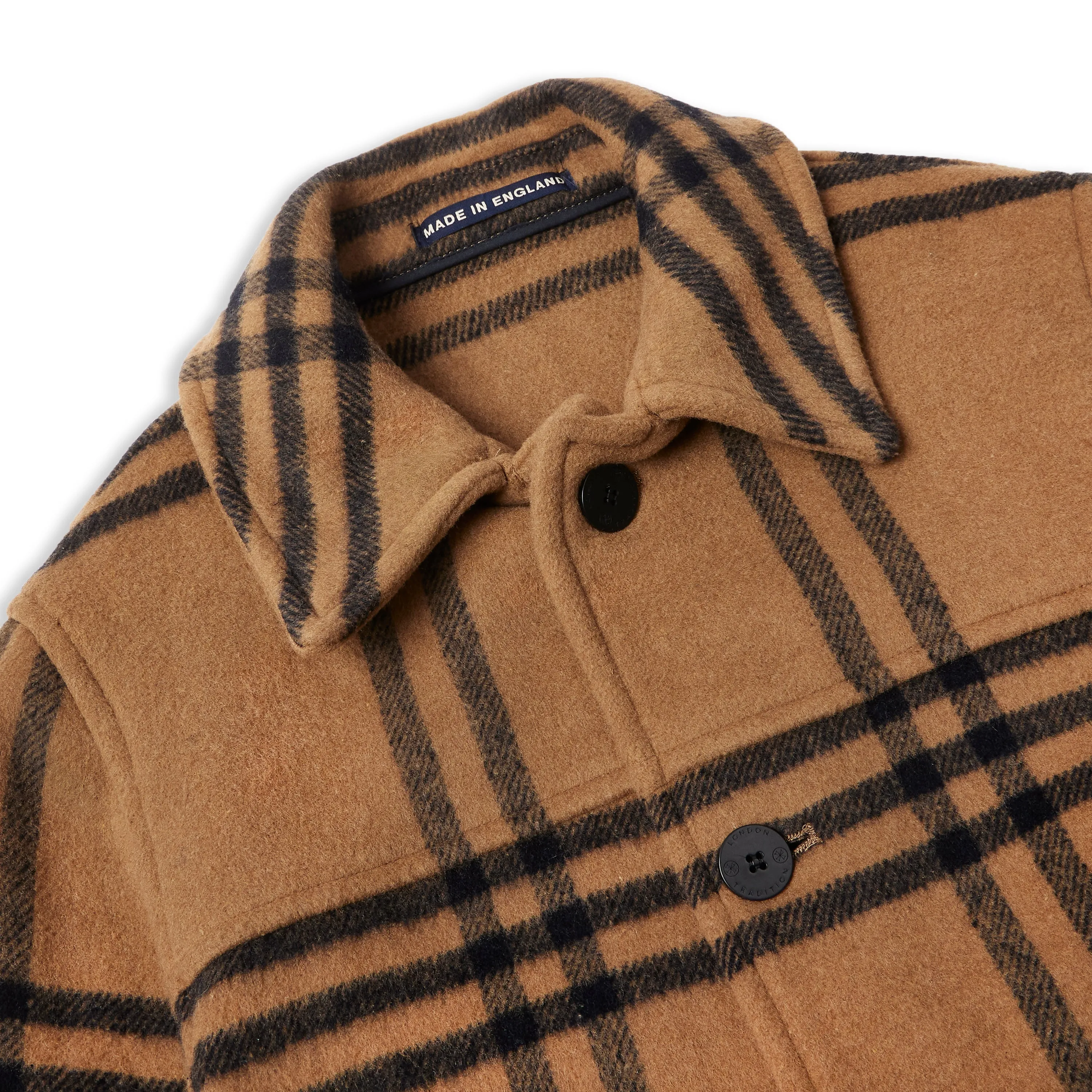 Pembroke Jacket - Camel Check