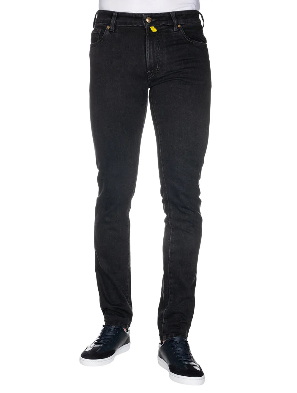 Phoenix Ultra Stretchy Five-Pocket Jeans Grey