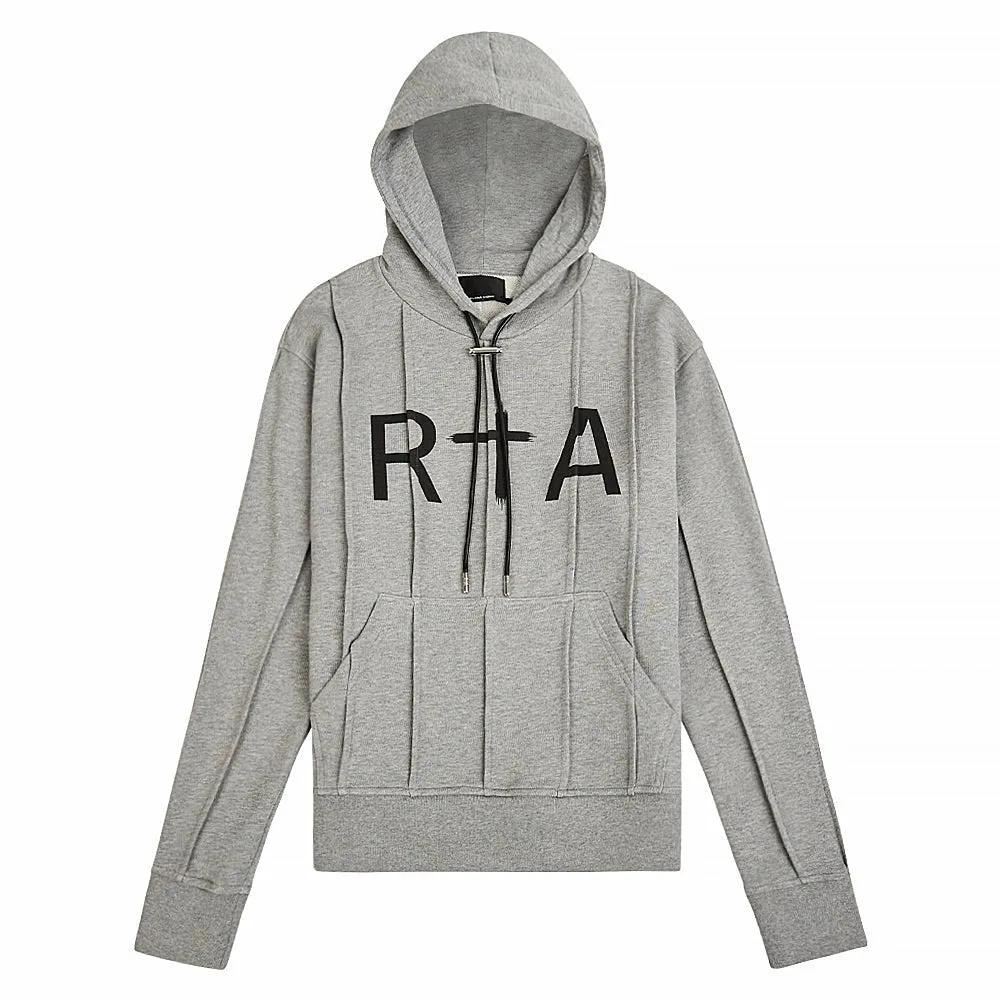 Pintuck Hoodie | Grey