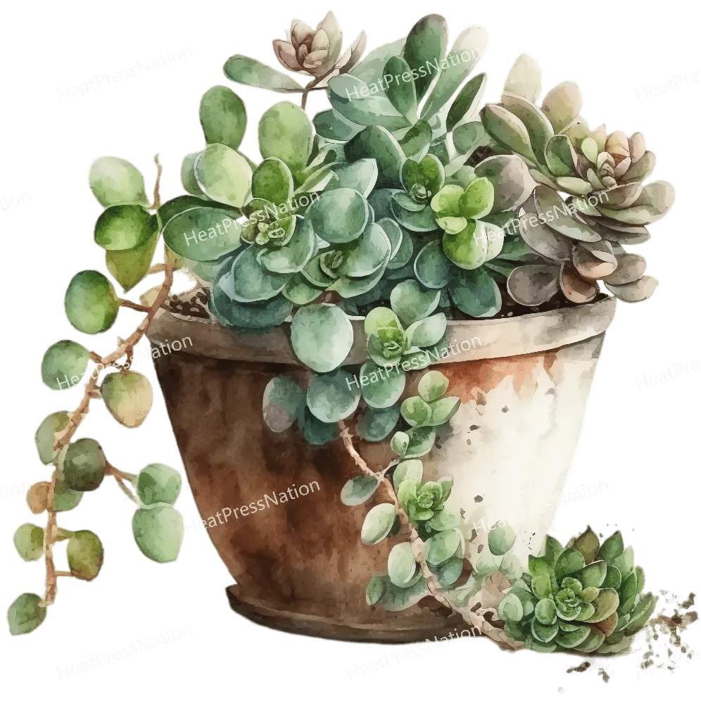 Plant in Pot Design