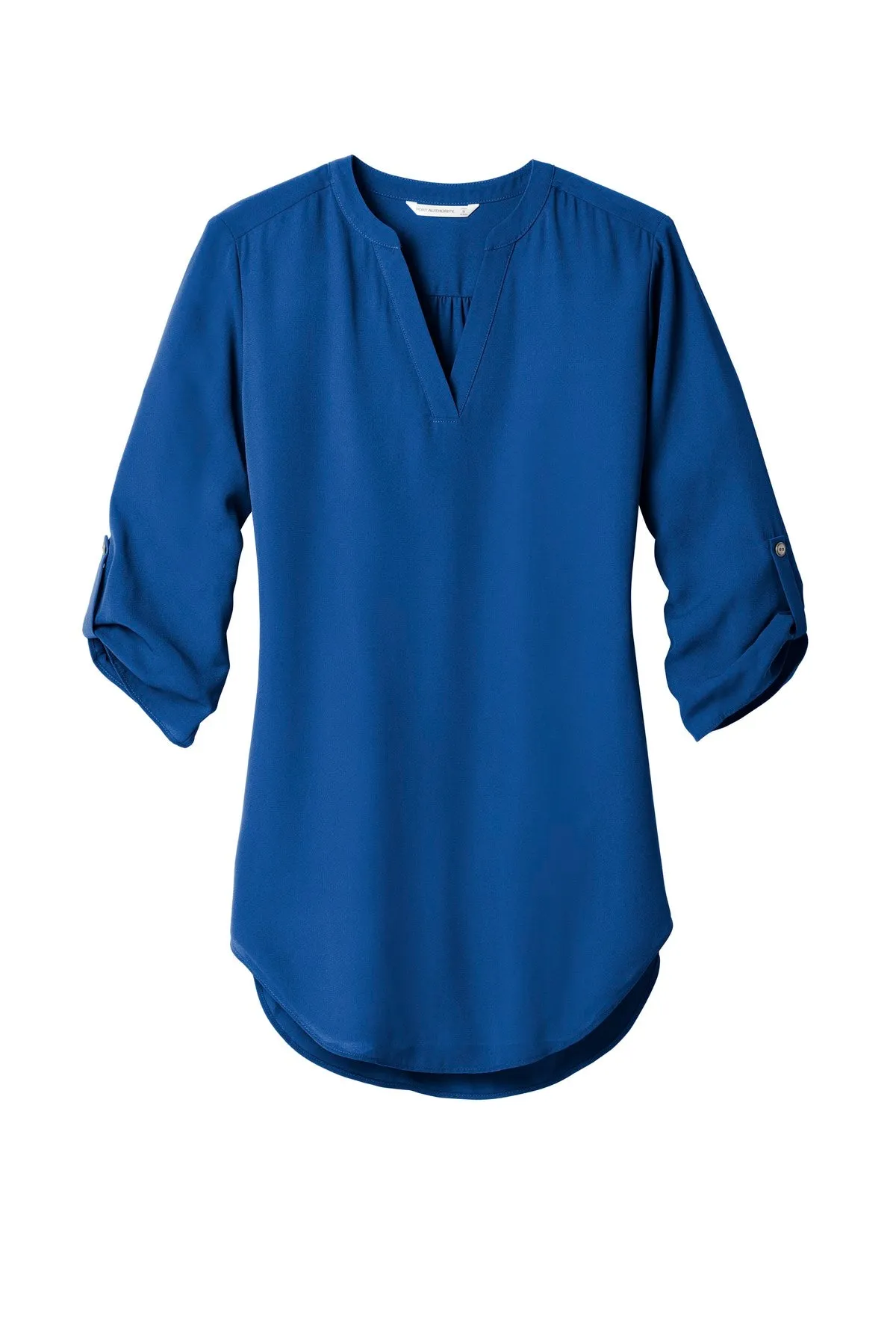 Port Authority Ladies 3/4-Sleeve Tunic Blouse. LW701