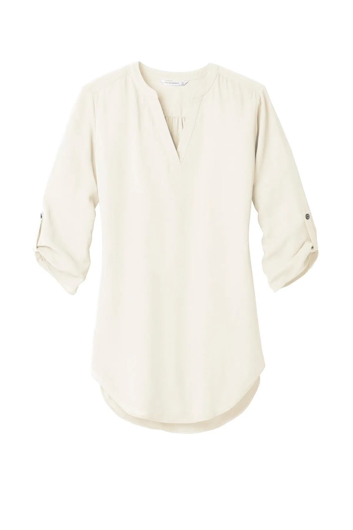 Port Authority Ladies 3/4-Sleeve Tunic Blouse. LW701