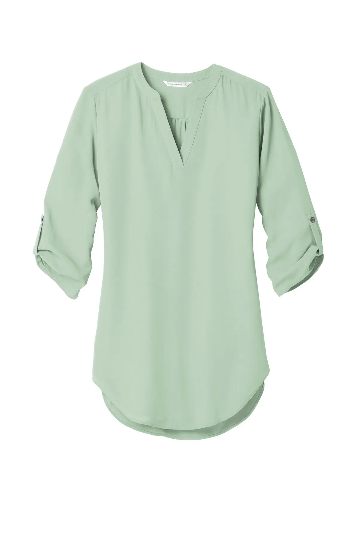 Port Authority Ladies 3/4-Sleeve Tunic Blouse. LW701