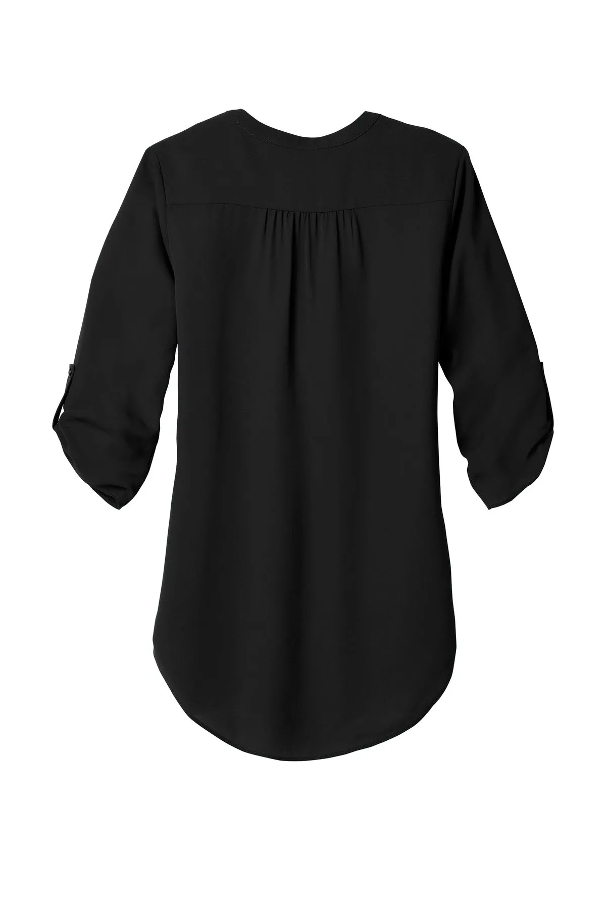 Port Authority Ladies 3/4-Sleeve Tunic Blouse. LW701