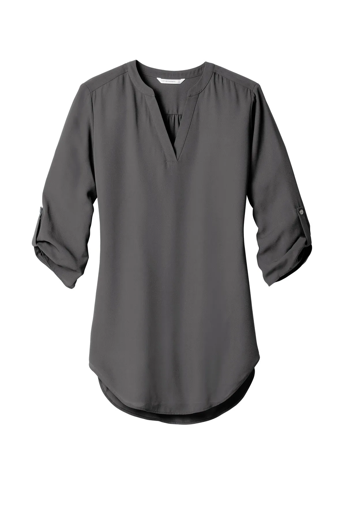 Port Authority Ladies 3/4-Sleeve Tunic Blouse. LW701