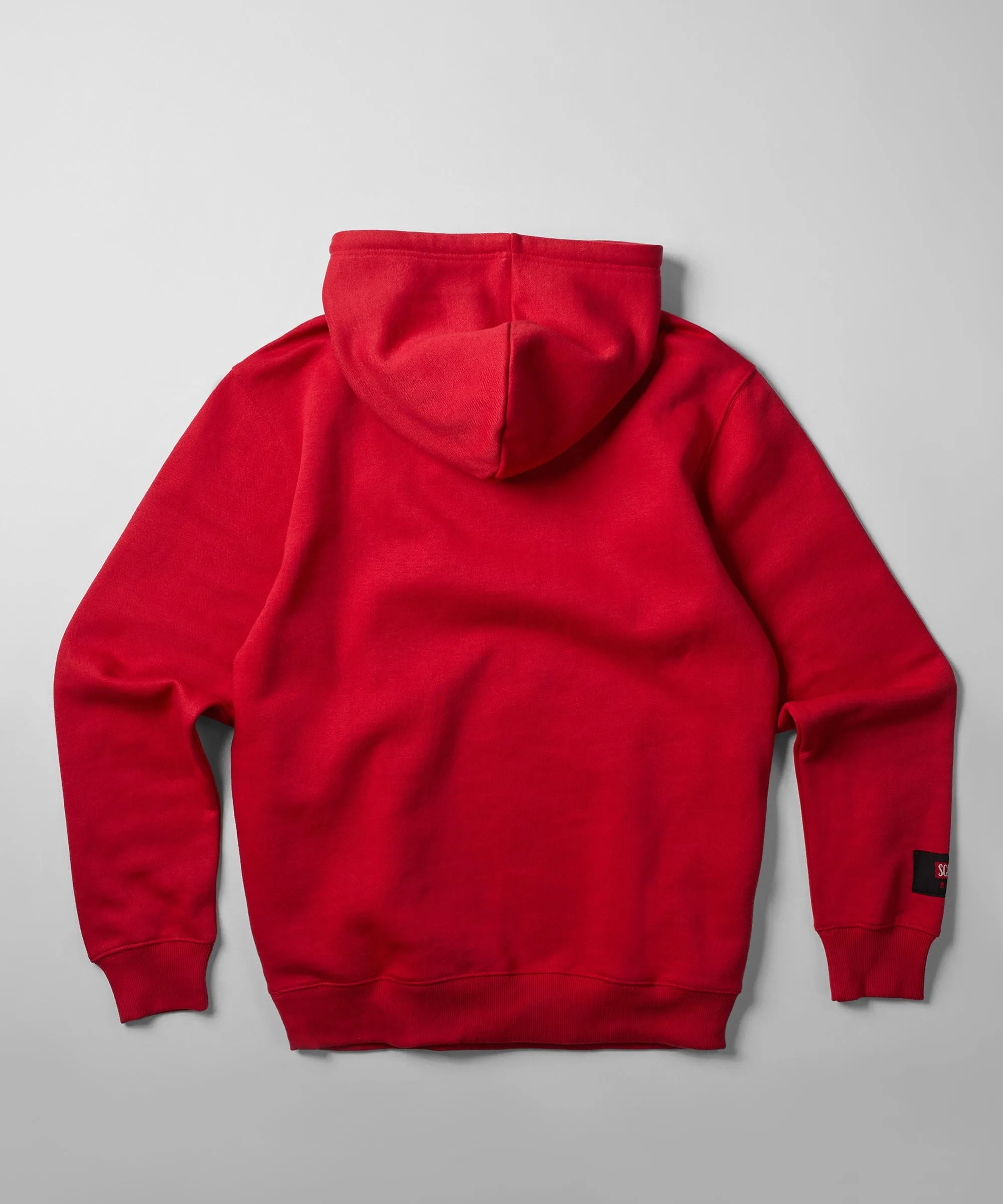 Scarface Old English Chenille Hoodie - Red