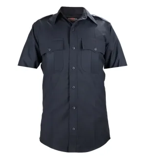 Sinatra Poly-Wool Lycra Zippered Short Sleeve Uniform Shirt