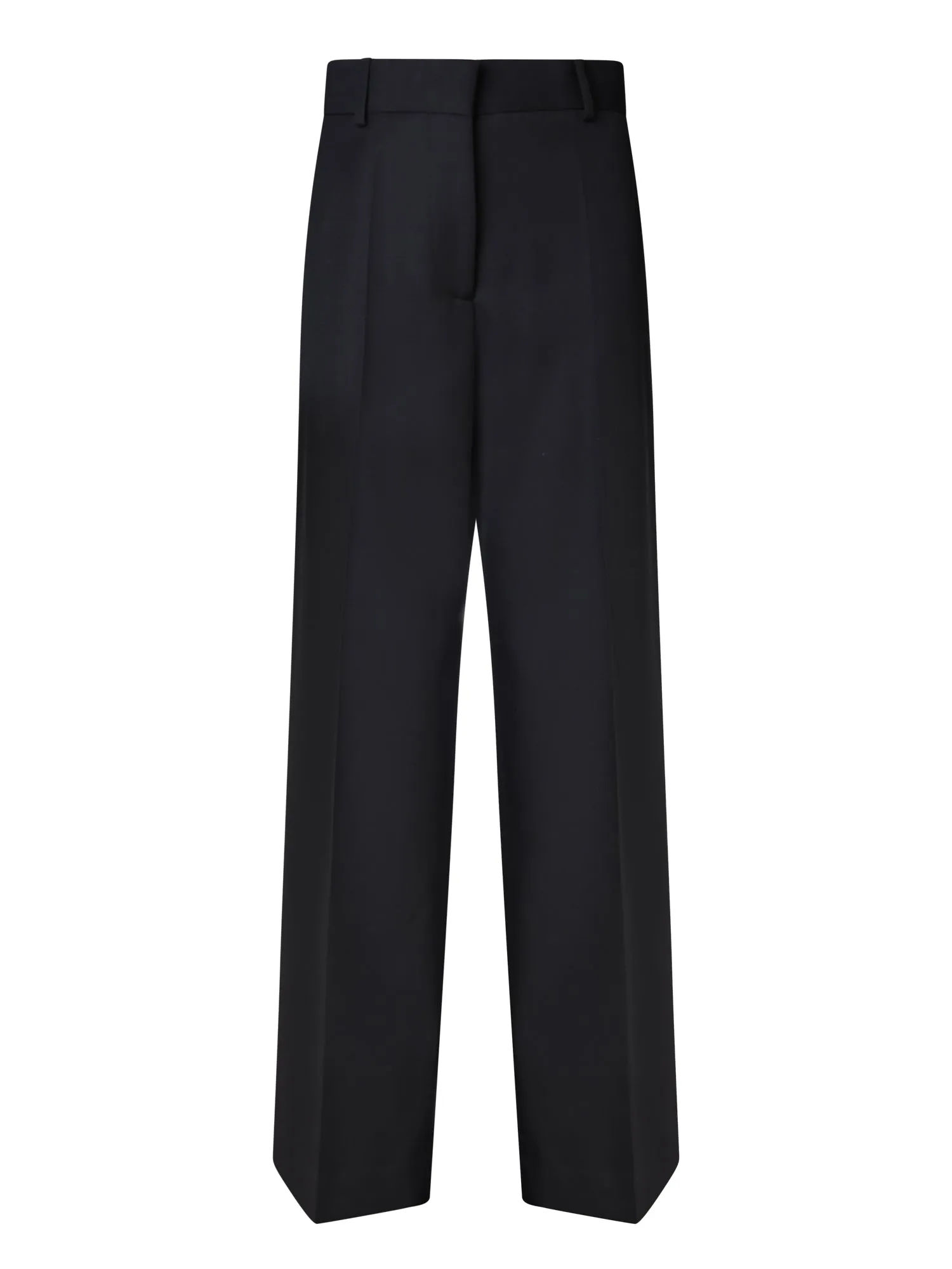 Tailored black trousers