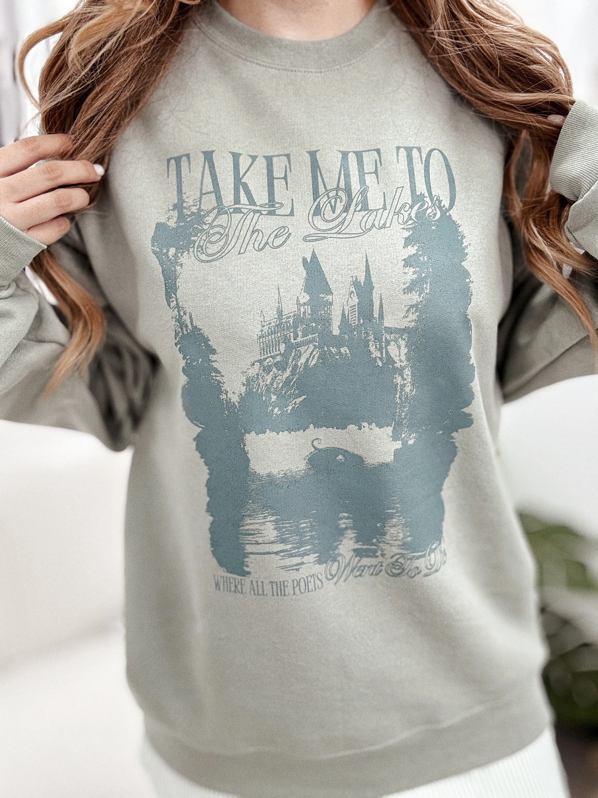 Take me to the lake Crewneck Sweatshirt