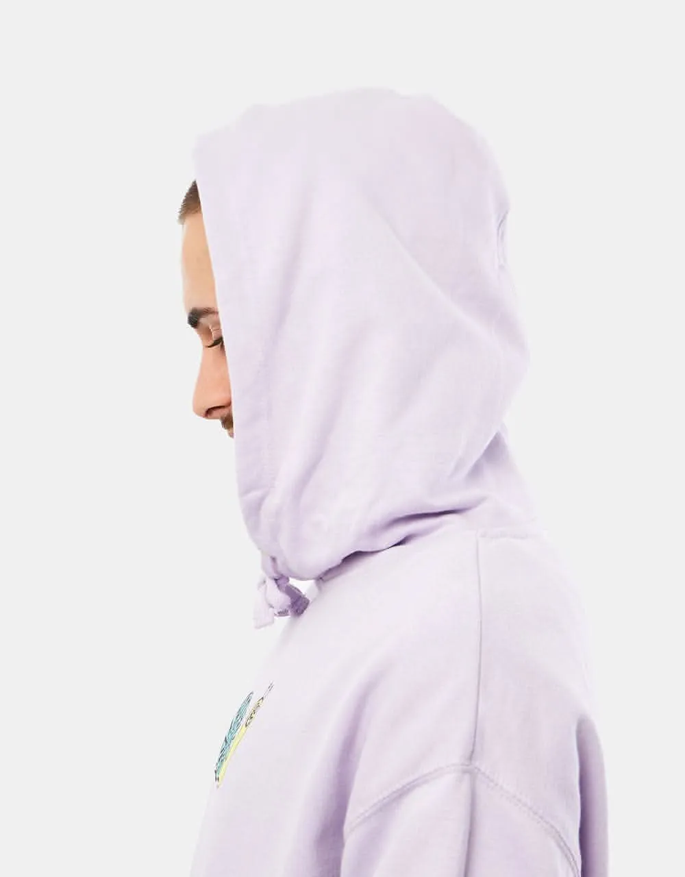 The Quiet Life Snail Pullover Hoodie - Lilac