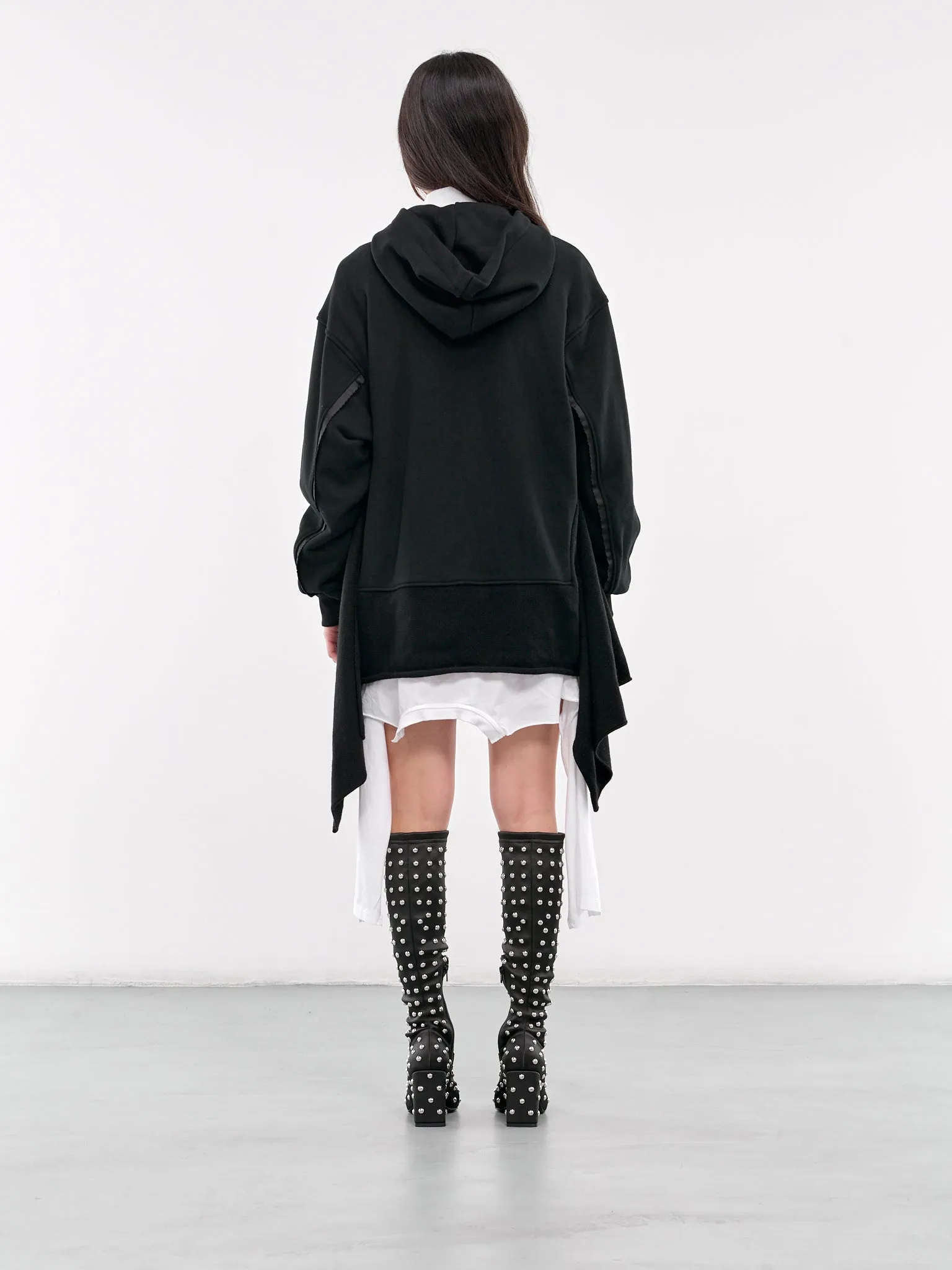 Zip-Up Hoodie (UC2D1801-2-BLACK)